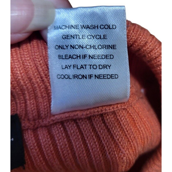 NWT Almost Famous orange two-piece cut out top and shorts set, size medium - Picture 12 of 12